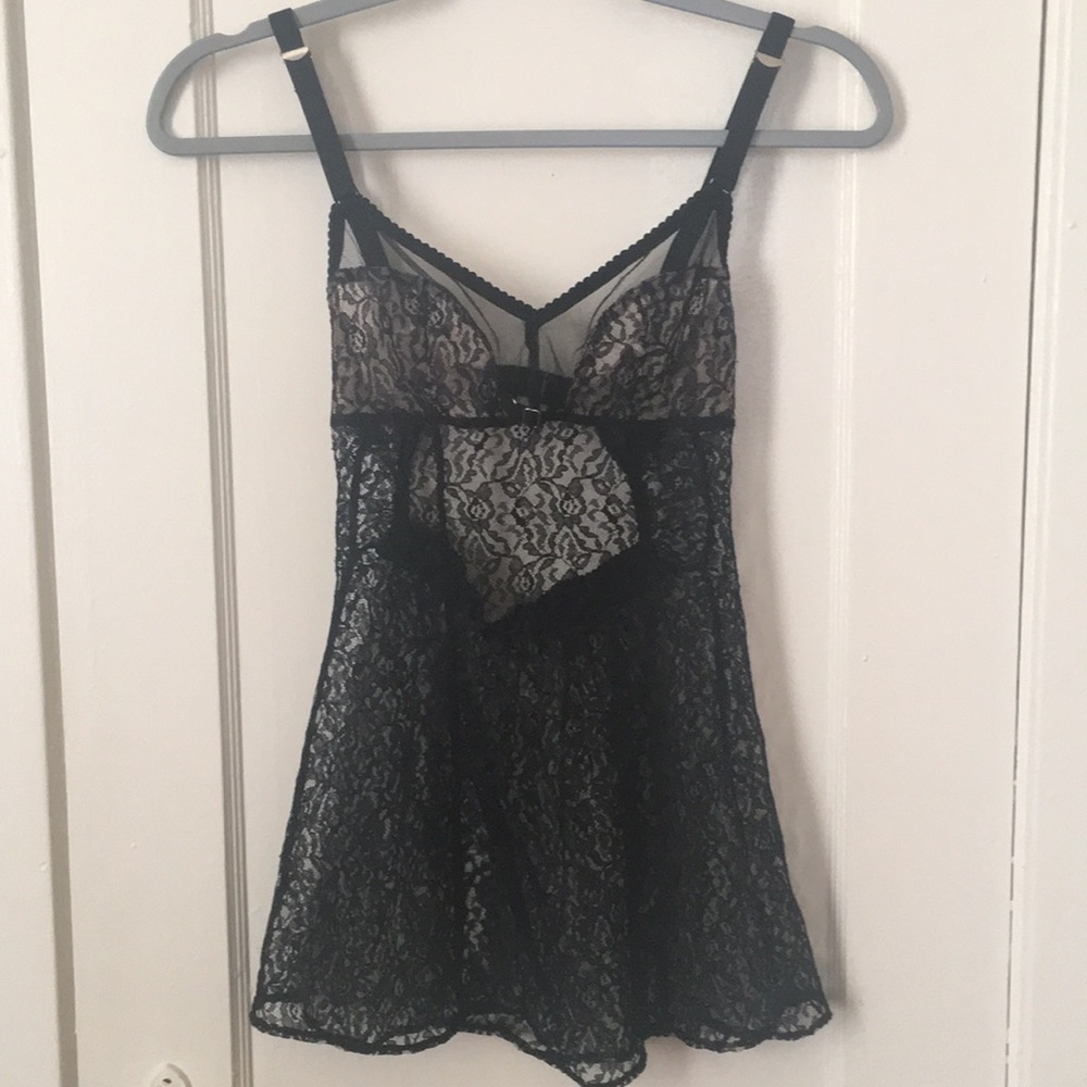 VS- XS Black Lace Baby Doll